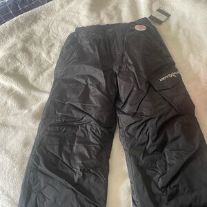 ZeroXposur Black Performance Pants boys large NWT